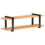 Mueble para TV de madera maciza de acacia 130x40x40 cm en Muebles TV | Comprar online en Foru.es