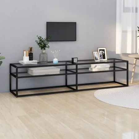 Mueble para TV vidrio templado transparente 180x40x40,5 cm de , Muebles TV - Ref: Foro24-331722, Precio: 128,78 €, Descuento: %