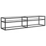 Mueble para TV vidrio templado transparente 180x40x40,5 cm de , Muebles TV - Ref: Foro24-331722, Precio: 128,78 €, Descuento: %