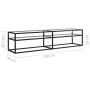 Mueble para TV vidrio templado transparente 180x40x40,5 cm de , Muebles TV - Ref: Foro24-331722, Precio: 128,78 €, Descuento: %