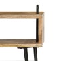 Mesita de noche de madera maciza de mango 40x34x47 cm de vidaXL, Mesitas de noche - Ref: Foro24-246019, Precio: 79,96 €, Desc...