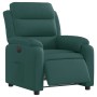Sillón reclinable eléctrico tela verde oscuro en Sillones | Comprar online en Foru.es