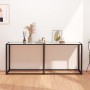 Mesa consola vidrio templado mármol blanco 180x35x75,5 cm de , Mesas auxiliares - Ref: Foro24-331684, Precio: 74,57 €, Descue...