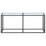 Mesa consola vidrio templado mármol blanco 180x35x75,5 cm de , Mesas auxiliares - Ref: Foro24-331684, Precio: 74,57 €, Descue...