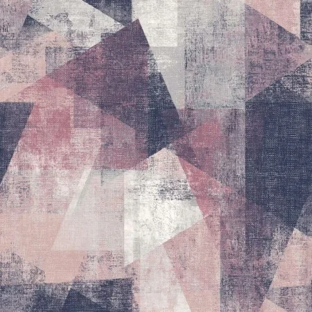 DUTCH WALLCOVERINGS Papel pintado perspectivas rosa y morado de , Papel pintado - Ref: Foro24-426244, Precio: 23,33 €, Descue...