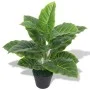Artificial taro plant with green pot 45 cm by vidaXL, artificial flora - Ref: Foro24-244431, Price: 31,35 €, Discount: %