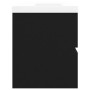 Mueble con lavabo madera de ingeniería negro de , Tocadores de baño - Ref: Foro24-3071559, Precio: 225,91 €, Descuento: %