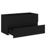 Mueble con lavabo madera de ingeniería negro de , Tocadores de baño - Ref: Foro24-3071649, Precio: 295,53 €, Descuento: %