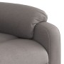 Sillón reclinable eléctrico tela gris taupé en Sillones | Comprar online en Foru.es