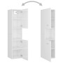 Juego de muebles de baño madera de ingeniería blanco brillo de , Muebles de baño - Ref: Foro24-3071249, Precio: 405,24 €, Des...
