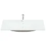 Lavabo empotrado con grifo cerámica blanco 101x39x18 cm de , Lavabos - Ref: Foro24-148627, Precio: 275,99 €, Descuento: %