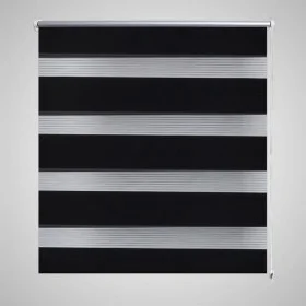 Persiana Cebra 80 x 150 cm Negro de , Persianas y estores - Ref: Foro24-240200, Precio: 23,07 €, Descuento: %