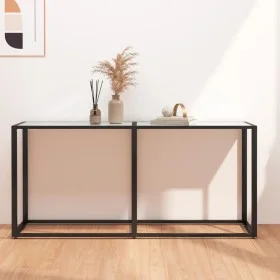 Konsolentisch aus gehärtetem Glas aus weißem Marmor, 160 x 35 x 75,5 cm von , Seitentische - Ref: Foro24-331680, Preis: 73,70...