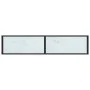 Konsolentisch aus gehärtetem Glas aus weißem Marmor, 160 x 35 x 75,5 cm von , Seitentische - Ref: Foro24-331680, Preis: 73,70...