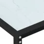 Konsolentisch aus gehärtetem Glas aus weißem Marmor, 160 x 35 x 75,5 cm von , Seitentische - Ref: Foro24-331680, Preis: 73,70...