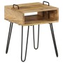Mesita de noche de madera maciza de mango 40x34x47 cm de vidaXL, Mesitas de noche - Ref: Foro24-246019, Precio: 79,96 €, Desc...