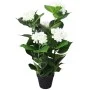 Planta artificial hortensia con macetero 60 cm blanca de vidaXL, Flora artificial - Ref: Foro24-244441, Precio: 26,74 €, Desc...