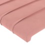 Cabeceros 4 unidades de terciopelo rosa 100x5x78/88 cm de , Cabeceros y pies de cama - Ref: Foro24-3116543, Precio: 113,63 €,...