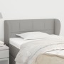 Cabecero de tela gris claro 83x23x78/88 cm de , Cabeceros y pies de cama - Ref: Foro24-3117118, Precio: 53,16 €, Descuento: %