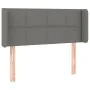 Dark gray fabric headboard with LED lights 93x16x78/88 cm by , Headboards and footboards - Ref: Foro24-3123219, Price: 57,46 ...