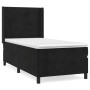 Cama box spring con colchón cuero sintético negro 90x190 cm de , Camas y somieres - Ref: Foro24-3132713, Precio: 317,81 €, De...