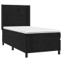 Cama box spring con colchón cuero sintético negro 90x190 cm de , Camas y somieres - Ref: Foro24-3132713, Precio: 317,81 €, De...
