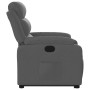 Sillón reclinable elevable de tela gris oscuro en Sillones | Comprar online en Foru.es