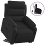 Sillón reclinable elevable tela negro en Sillones | Comprar online en Foru.es