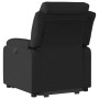 Sillón reclinable elevable tela negro en Sillones | Comprar online en Foru.es