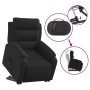 Sillón reclinable elevable tela negro en Sillones | Comprar online en Foru.es