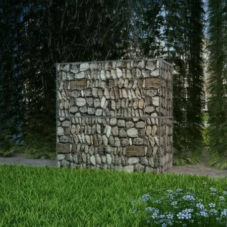 Cesta de muro de gaviones acero galvanizado 100x50x100 cm de vidaXL, Paneles de vallas - Ref: Foro24-142550, Precio: 58,02 €,...