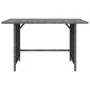 Mesa de jardín de ratán sintético gris 110x70x65 cm de , Sofás modulares de exterior - Ref: Foro24-313497, Precio: 140,46 €, ...