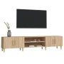 Mueble para TV madera contrachapada roble Sonoma 180x31,5x40 cm de , Muebles TV - Ref: Foro24-816259, Precio: 113,84 €, Descu...