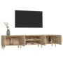 Mueble para TV madera contrachapada roble Sonoma 180x31,5x40 cm de , Muebles TV - Ref: Foro24-816259, Precio: 113,84 €, Descu...