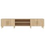 Mueble para TV madera contrachapada roble Sonoma 180x31,5x40 cm de , Muebles TV - Ref: Foro24-816259, Precio: 113,84 €, Descu...