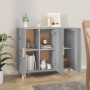 Aparador de madera de ingeniería gris Sonoma 90x34x80 cm de , Aparadores - Ref: Foro24-817460, Precio: 80,32 €, Descuento: %
