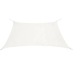Toldo de vela cuadrado HDPE 2x2 m blanco de vidaXL, Sombrillas - Ref: Foro24-43014, Precio: 23,46 €, Descuento: %