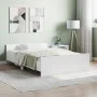 Estructura de cama con cabecero piecero blanco 120x190 cm de , Camas y somieres - Ref: Foro24-3203775, Precio: 114,45 €, Desc...