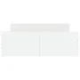 Estructura de cama con cabecero piecero blanco 120x190 cm de , Camas y somieres - Ref: Foro24-3203775, Precio: 114,45 €, Desc...