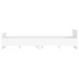 Estructura de cama con cabecero piecero blanco 135x190 cm de , Camas y somieres - Ref: Foro24-3203789, Precio: 114,35 €, Desc...