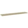 Estante estantería 4 uds contrachapada roble Sonoma 60x10x1,5cm de , Estanterías - Ref: Foro24-805208, Precio: 15,69 €, Descu...