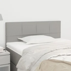 Cabecero de tela gris claro 80x5x78/88 cm de , Cabeceros y pies de cama - Ref: Foro24-346004, Precio: 36,84 €, Descuento: %