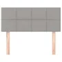 Light gray fabric headboard 80x5x78/88 cm by , Headboards and footboards - Ref: Foro24-346004, Price: 36,84 €, Discount: %