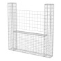 Cesta en forma de U muro de gaviones galvanizado 160x20x150 cm de vidaXL, Paneles de vallas - Ref: Foro24-142545, Precio: 84,...