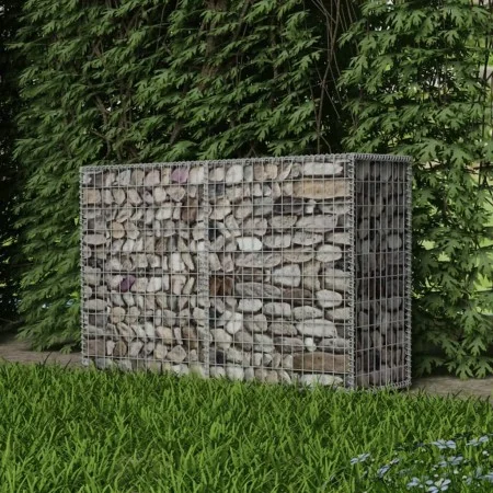 Cesta de muro de gaviones acero galvanizado 150x50x100 cm de vidaXL, Paneles de vallas - Ref: Foro24-142551, Precio: 87,89 €,...