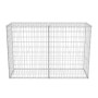 Cesta de muro de gaviones acero galvanizado 150x50x100 cm de vidaXL, Paneles de vallas - Ref: Foro24-142551, Precio: 89,49 €,...