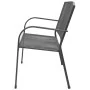 Banco de jardín de acero y malla gris antracita 108 cm de vidaXL, Bancos de jardín - Ref: Foro24-42732, Precio: 114,95 €, Des...