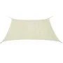 Toldo de vela cuadrado HDPE 2x2 m crema de vidaXL, Sombrillas - Ref: Foro24-43013, Precio: 17,13 €, Descuento: %