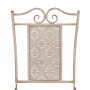 Mesa y sillas bistró de jardín 3 piezas acero blanco de vidaXL, Conjuntos de jardín - Ref: Foro24-43149, Precio: 234,43 €, De...