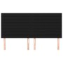 Cabeceros 4 unidades de tela negro 100x5x78/88 cm de , Cabeceros y pies de cama - Ref: Foro24-3116496, Precio: 112,02 €, Desc...